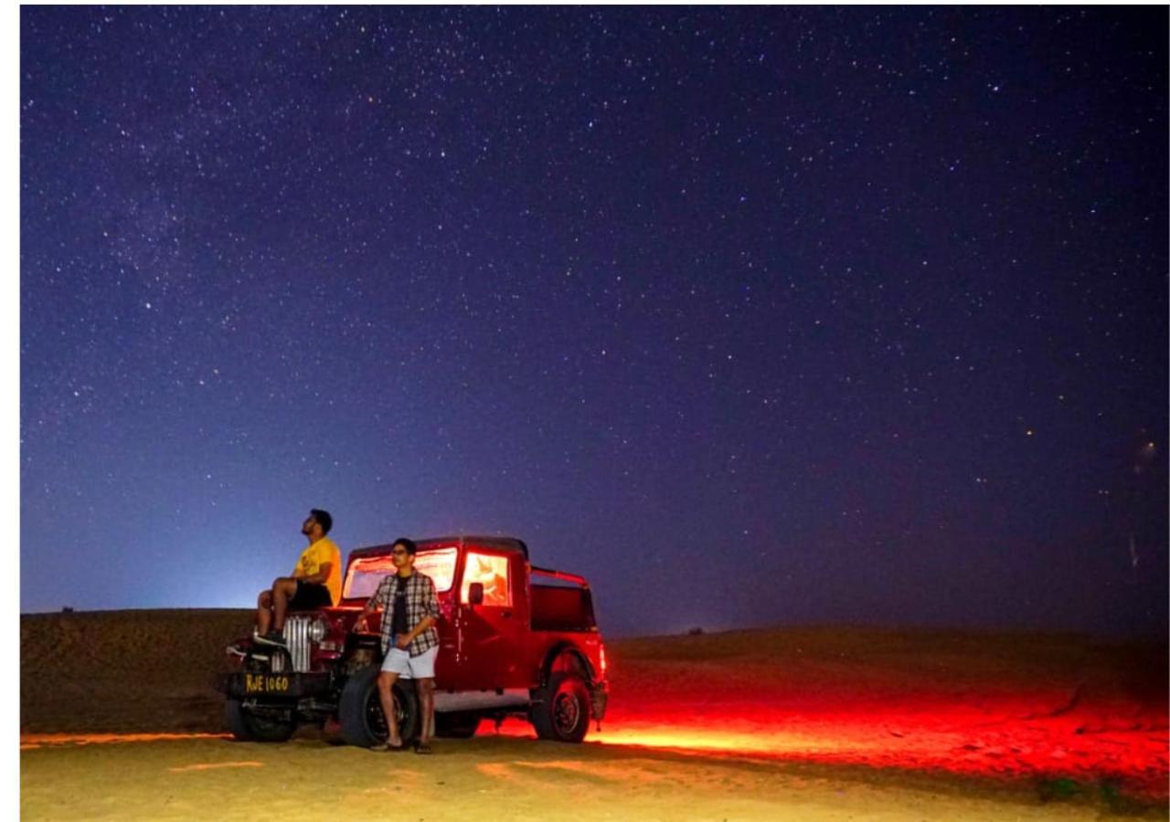 Saffron Heritage Desert Camp Jaisalmer Exterior foto